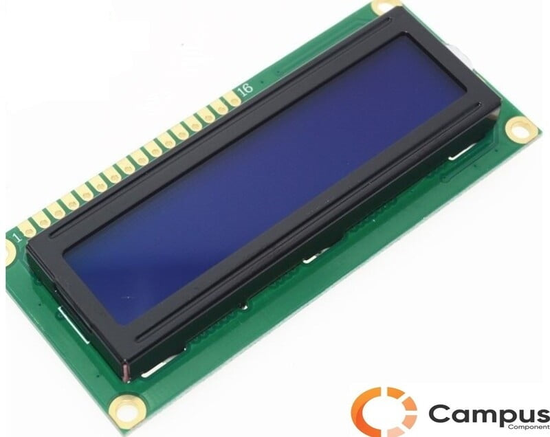 16×2 Character LCD Module — Blue Backlight (16×2 Sinda OG)