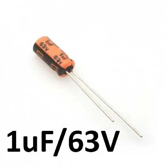 1uf / 63v Electrolytic Capacitor 5*11