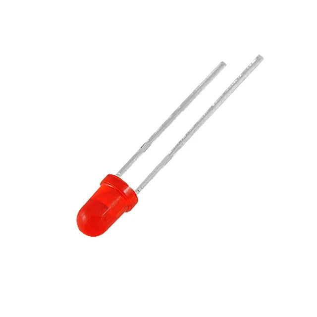 3mm Round Red LED 2Pin Through Hole Red LED