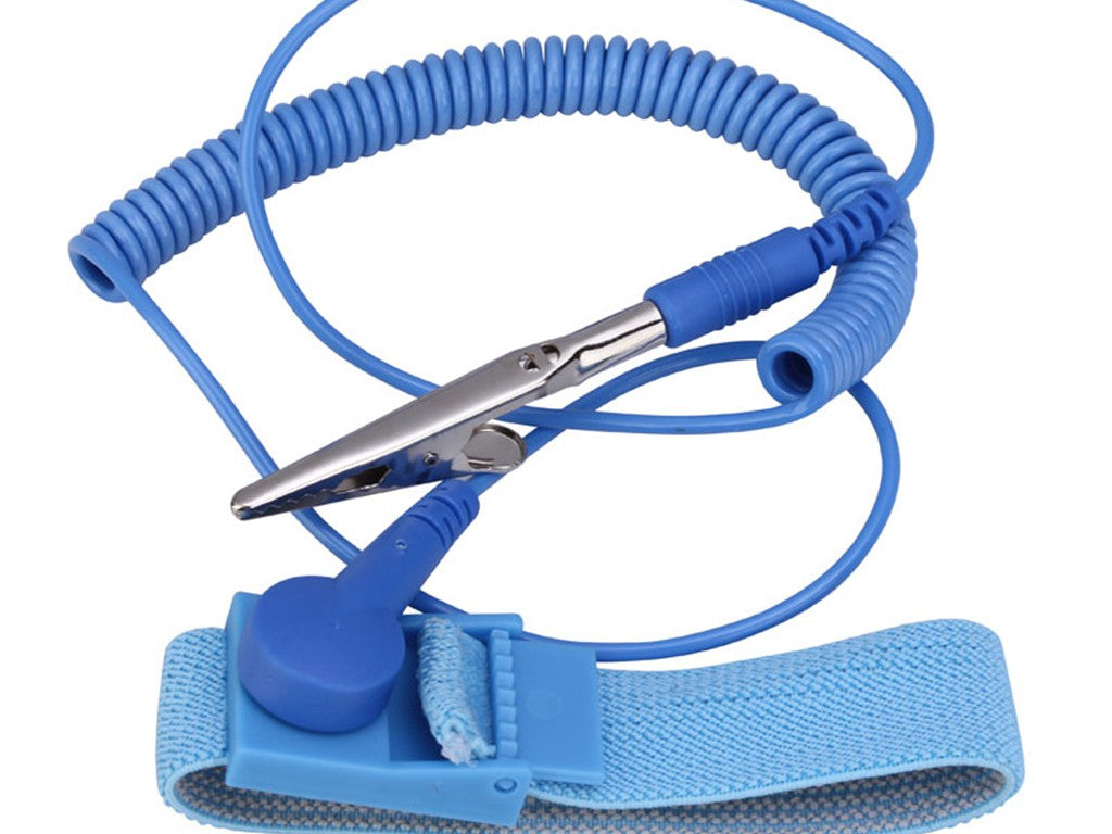 Anti Static ESD Wrist Strap Elastic Band with Clip for Sensitive Electronics Repair Work Tool