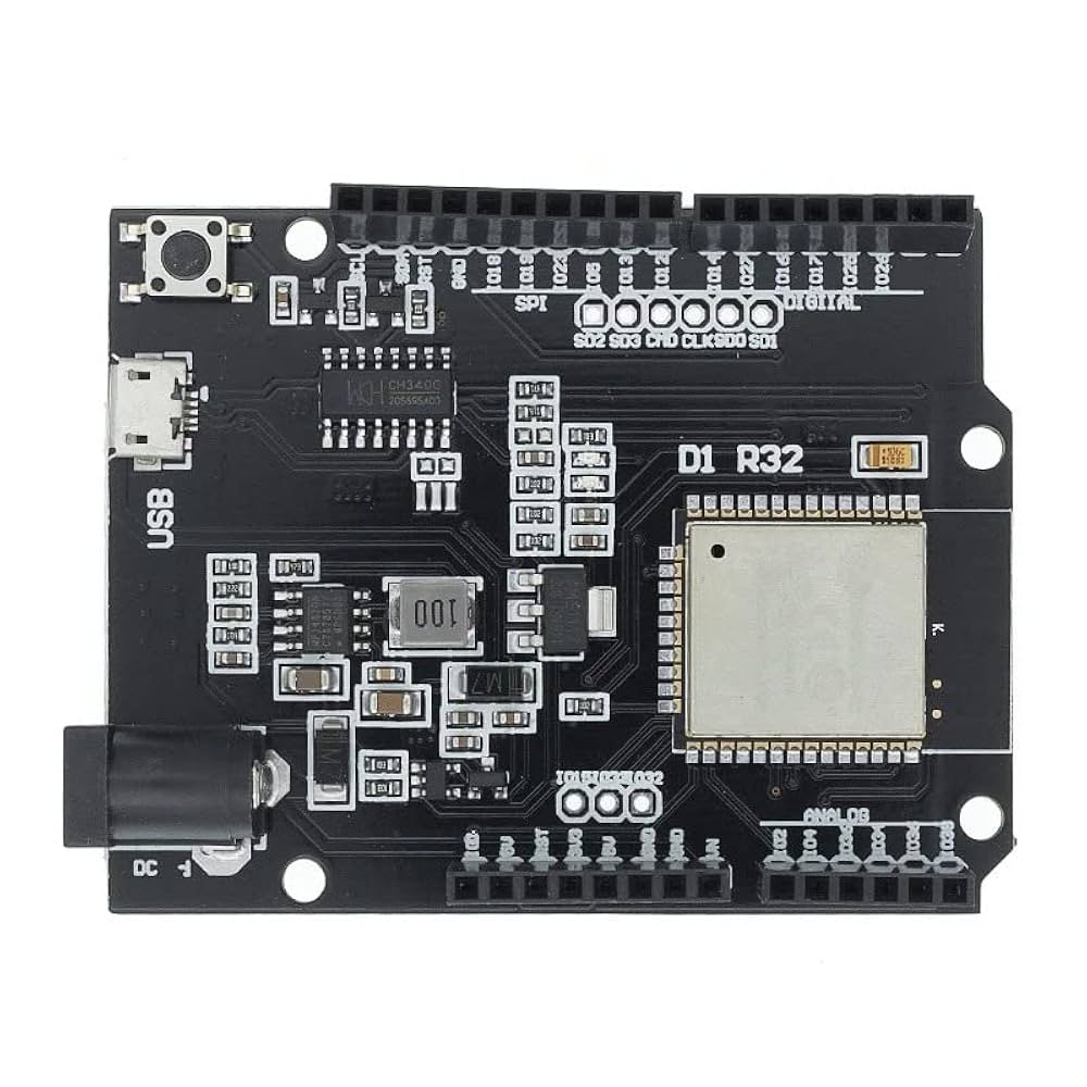 Wemos D1 R32 (ESP32) Module — Arduino-Compatible ESP32 Board