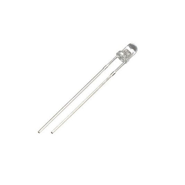 3mm Yellow Clear LED Everlight (Through Hole LED)