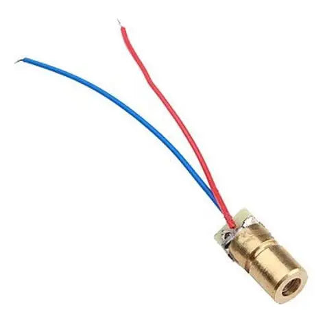 650nm 6mm 5V DC 5mW Mini Laser Dot Diode Module || pack of 5