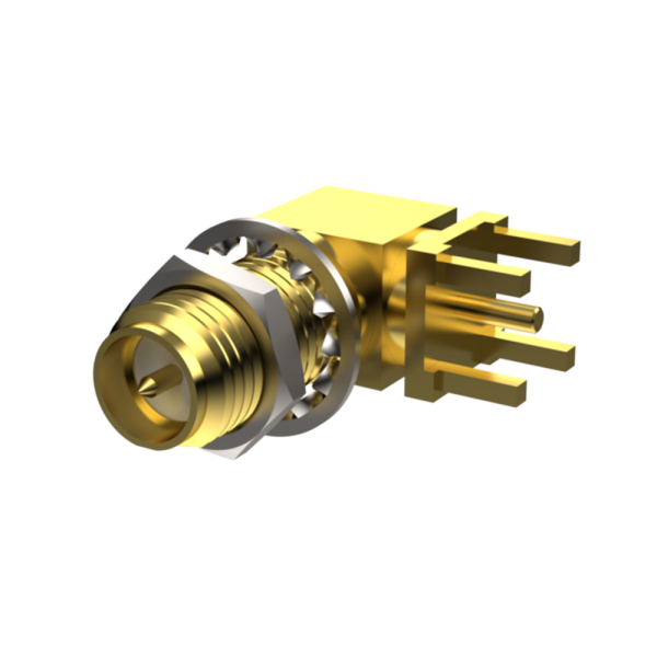 SMA SMD Female Connector — PCB-Mount RF Jack
