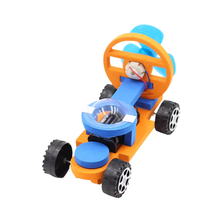 Race to Learn! DIY F1 Electric Wind Car Kit