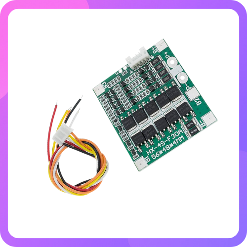 4S 30A NMC Lithium Battery Protection Board BMS for 18650 Cells