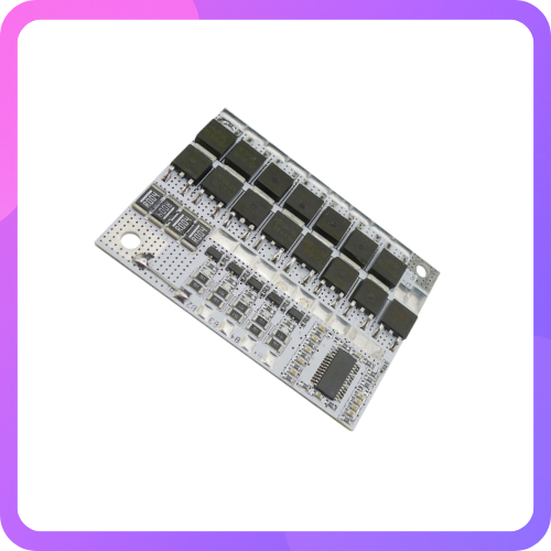 4S 100A Lithium Battery Protection Board BMS for 18650 Cells
