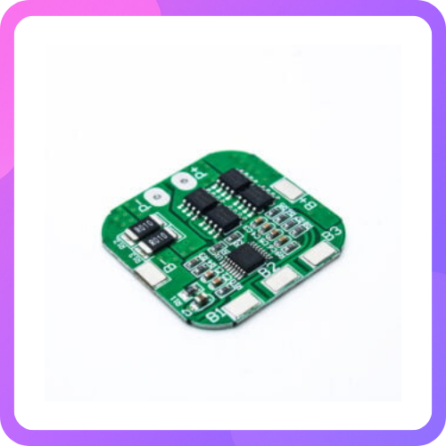 4S 20A Square Lithium Battery Protection Board BMS for 18650 Cells