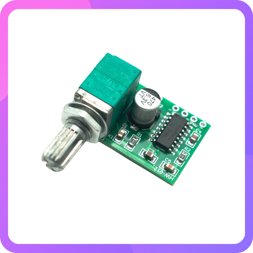 PAM8403 3W Stereo Amplifier Module with Volume Knob