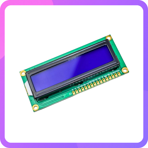16×2 Character LCD Module — Blue Backlight (16×2 Sinda OG)