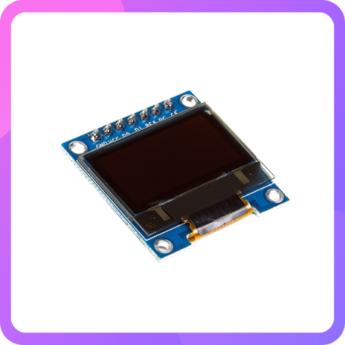 0.96″ 7‑Pin OLED Display — Blue (Monochrome OLED, 0.96 in)