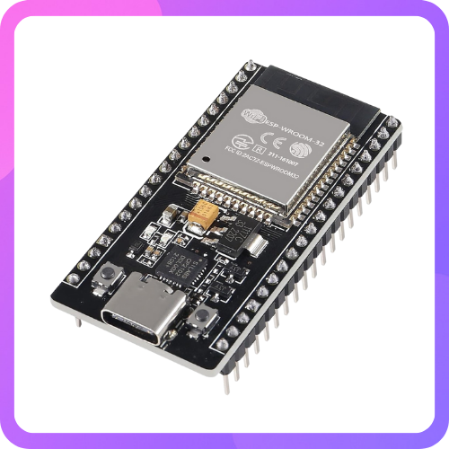 ESP32 Development Board (38-pin, no mounting holes) — Compact Dev Module