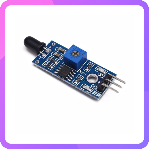Flame Sensor Module — IR Flame Detection Sensor