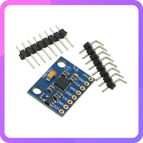 MPU-6050 6-Axis IMU — 3-Axis Gyroscope + 3-Axis Accelerometer (GY-521 style breakout)