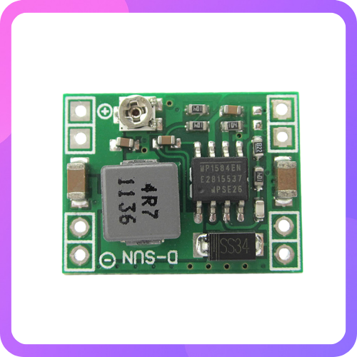 Mini MP1584 DC-DC 3A Adjustable Buck Module