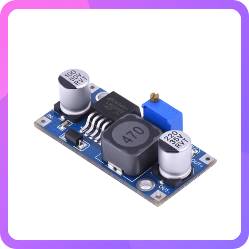 LM2596 DC-DC Buck Converter Adjustable Step Down Power Supply Module