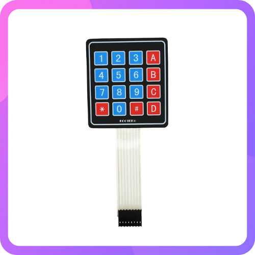 4×4 Matrix 16 Keyboard Keypad