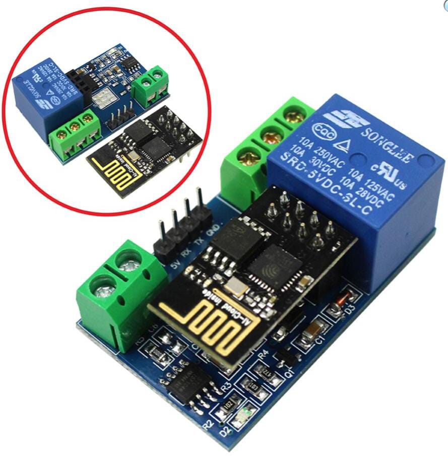 ESP8266 Relay Module — Wi‑Fi Controlled Relay Board