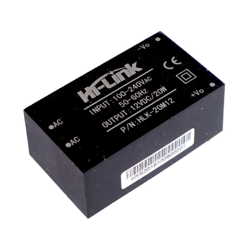 Hi-Link HLK-20M12 AC-DC Isolated Power Module (220V to 12V, 20W)
