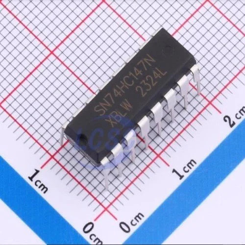 SN74HC147N a high-speed CMOS 10-to-4 line priority encoder