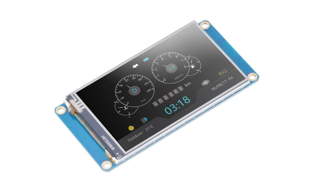 Nextion NX4832T035 3.5″ Basic HMI Touch Display — Nextion TFT Module