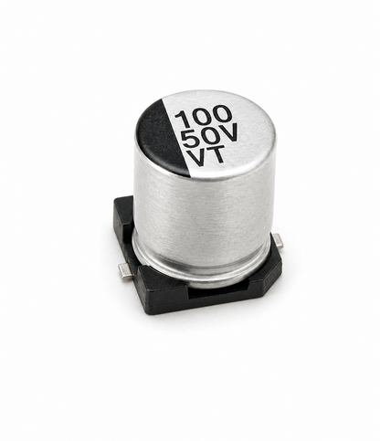 100 UF 50 VDC Chip Aluminium Capacitors 8*10.5
