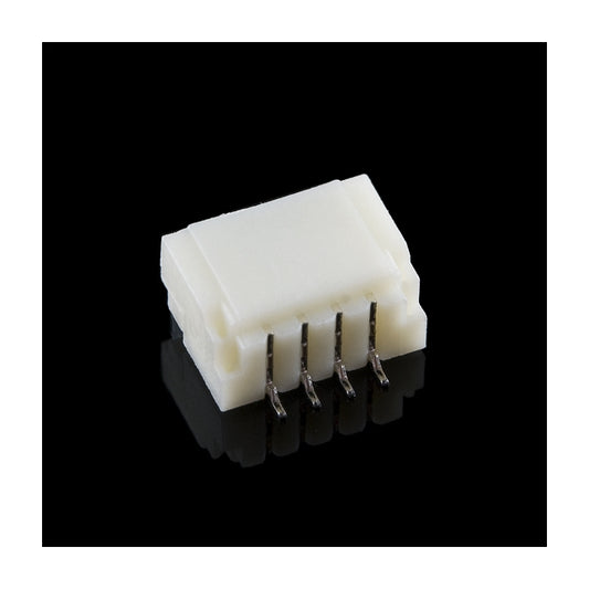 4-Pin 1mm Pitch Male Connector (JST-SH Type) - SMD Horizontal