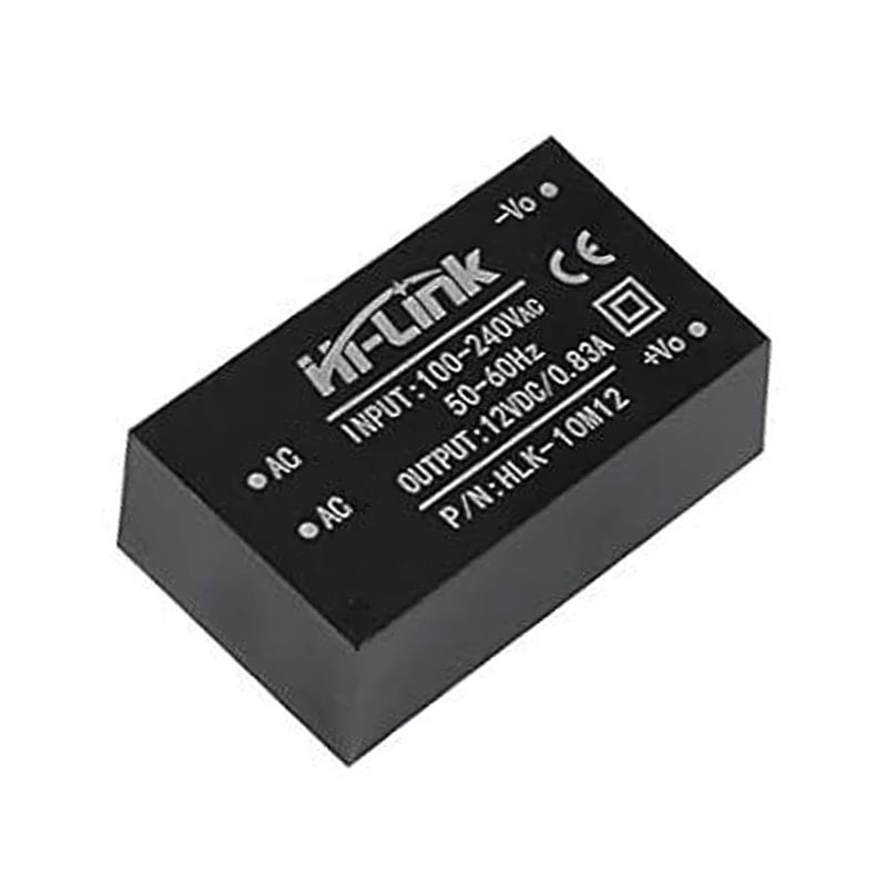Hi-Link AC/DC 12v 10w Step Down mini Power Supply Module Converter Intelligent household switch power module HLK-10M12
