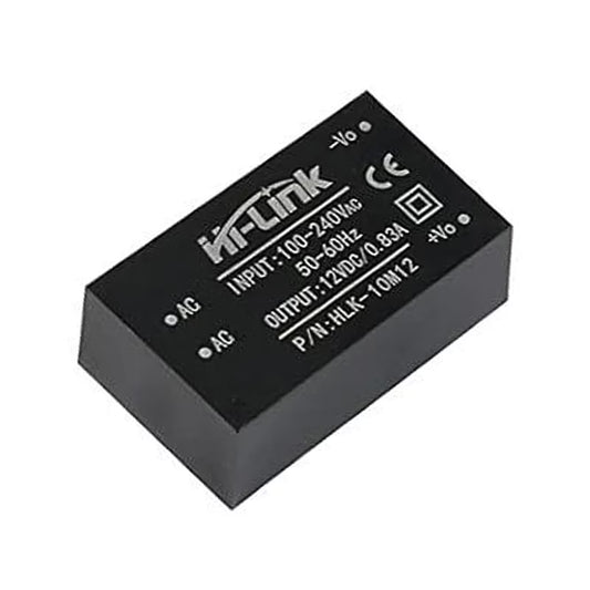 Hi-Link AC/DC 12v 10w Step Down mini Power Supply Module Converter Intelligent household switch power module HLK-10M12