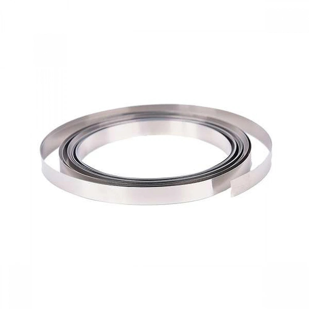 1M Nickel Plated Strip 8mm x 0.12mm Nickel-Plated for Battery Connection
