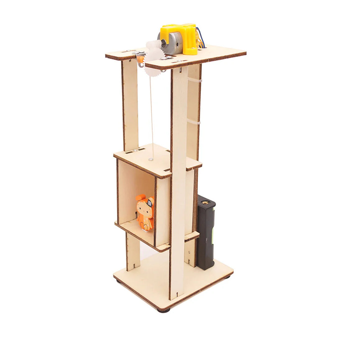 DIY Wooden Elevator Lift – Fun & Educational Science Project