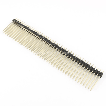 2.54mm 2×40 Pin 25mm Male Double Row Straight Long Header Strip