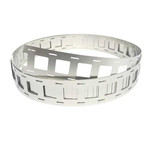 22mm x 0.12mm Nickel Plated Strip For 2 Parallel Battery Connections - 1 Meter