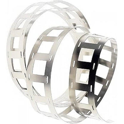 22mm x 0.12mm Nickel Plated Strip For 2 Parallel Battery Connections - 1 Meter