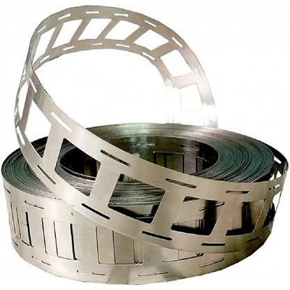 22mm x 0.12mm Nickel Plated Strip For 2 Parallel Battery Connections - 1 Meter
