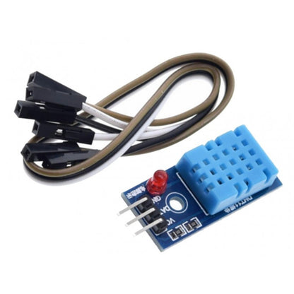 DHT11 Temperature And Humidity Sensor Module with LED – WHITEVALLEY ...