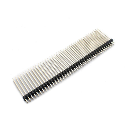 2×40 – 40 Pin Male Double Row Header Strip 20mm Height – 2.54mm Pitch