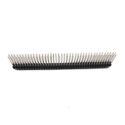 2×40 – 40 Pin Male Double Row Header Strip 20mm Height – 2.54mm Pitch