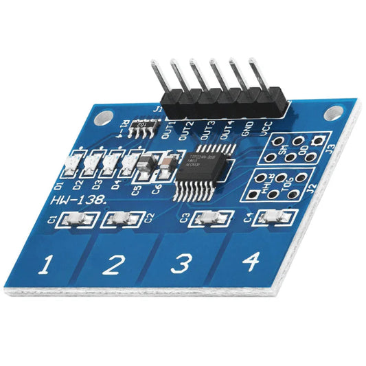 TTP224 4-way Capacitive Touch Switch Module
