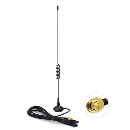 3dBi Spring Antenna — Compact RP‑SMA Antenna