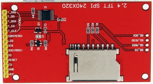 2.4″ SPI TFT Display — ILI9341 Driver (No Touch)