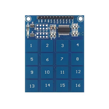 TTP229 Capacitive Touch Keypad Module — 16-Key Touch Sensor