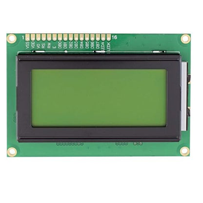 16x4 LCD Display Module Green Backlight | Alphanumeric Character LCD for Arduino, ESP32 & Embedded Systems Projects | Clear Display Output, Low Power Consumption, Parallel Connection