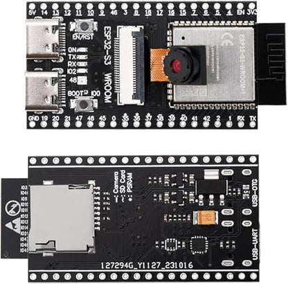 ESP32 S3 CAM ESP32 S3 WROOM 1 N16R8, ESP32-S3-DEVKITC-1-N16R8 Development Board with OV5640 Camera Module