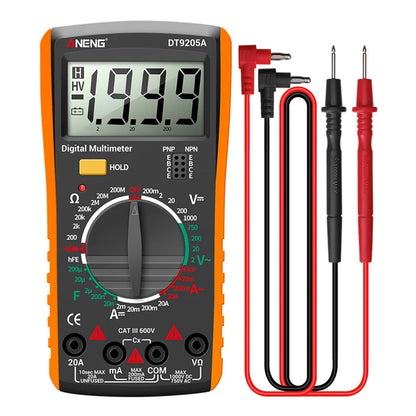 aneng-dt9205a-multifunctional-hd-digital-true-rms-multimeter-ac-dc-voltage-meter-orange