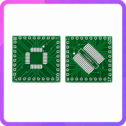 QFP/TQFP/LQFP/FQFP/SOP/SSOP32 to DIP Adapter/ Breakout Board