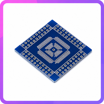 QFP16 to 80mil Adapter Board