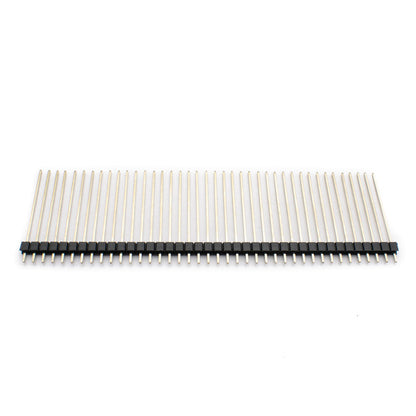 2.54mm 1×40 Pin 30mm Long Male Straight Single Row Brass Header Strip(gold)