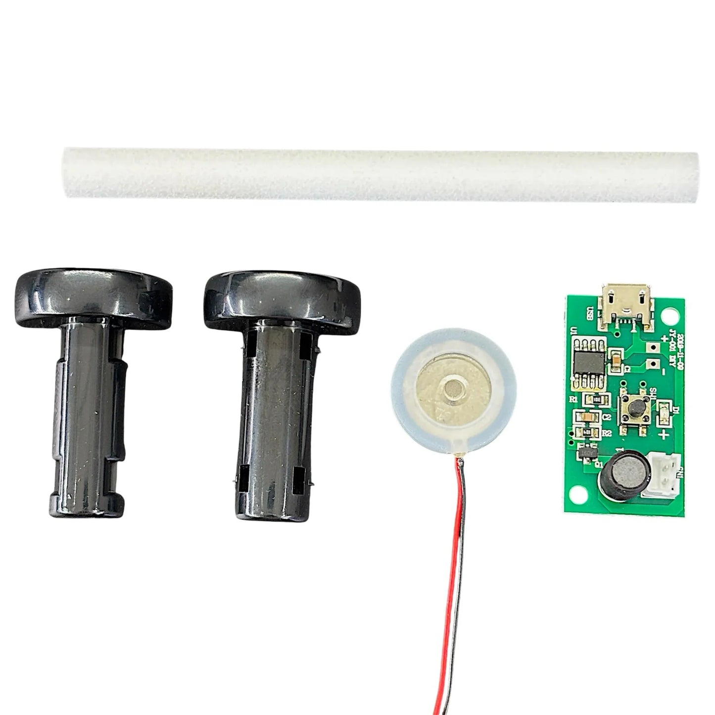 Micro USB Humidifier Kit DIY Mist Maker | Mini Ultrasonic Aroma Diffuser Fogger Module for Car, Home, Office | Silent Cool Mist Maker with Filter & Circuit Board