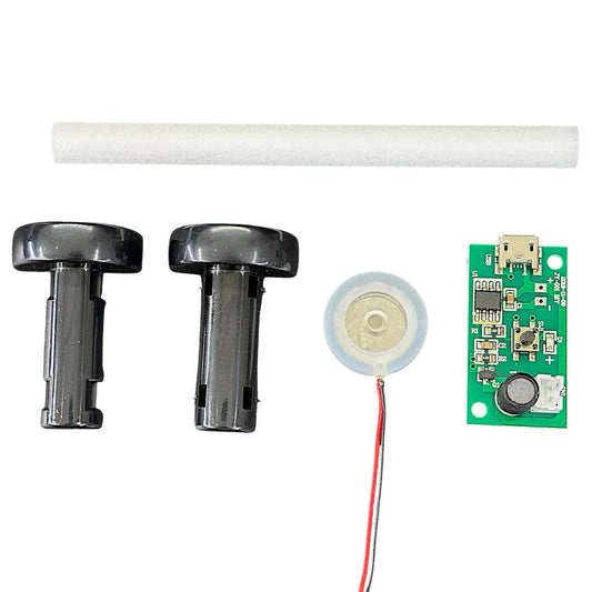 Micro USB Humidifier Kit DIY Mist Maker | Mini Ultrasonic Aroma Diffuser Fogger Module for Car, Home, Office | Silent Cool Mist Maker with Filter & Circuit Board